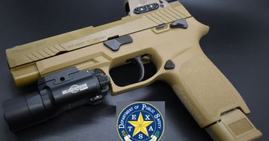 SIG Sauer M17 pisztolyok a Texas Department of Public Safety-nek